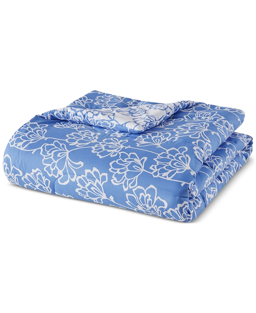 Jla Home Taj 3-Pc. Reversible Printed Comforter Set, Created for Macy's