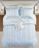 Jla Home Mia Ruffle 4-Pc. Comforter Set, Exclusively at Macy's