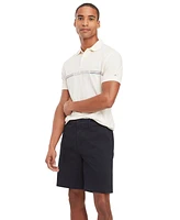 Tommy Hilfiger Men's Striped Chest Short Sleeve Polo Shirt