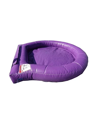 HeroKiddo Purple Pool Attachment for Dual Lane Combo Slide (Works for Jelly Bean Castle or Enchanted Forest Bounce House)