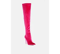 madmiss stiletto calf boots