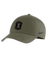 Men's Nike Olive Illinois Fighting Illini Military-Inspired Pack Heritage86 Adjustable Hat