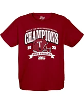 Big Boys Blue 84 Cardinal Troy University Trojans 2023 Sun Belt Football Conference Champions T-shirt