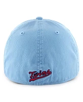 Men's '47 Brand Light Blue Minnesota Twins Cooperstown Collection Franchise Fitted Hat