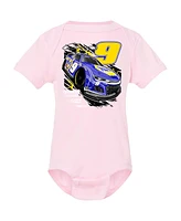 Baby Girls Hendrick Motorsports Team Collection Pink Chase Elliott Bodysuit