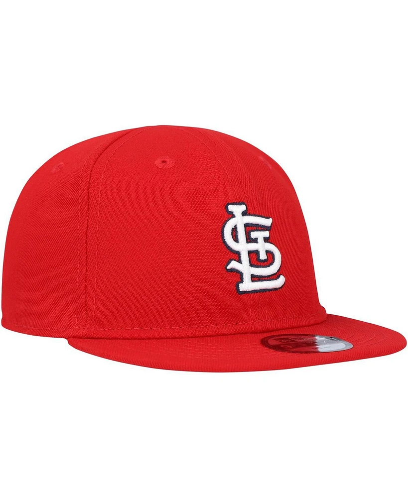 Baby Boys and Girls New Era Red St. Louis Cardinals My First 9FIFTY Adjustable Hat