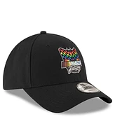 Men's New Era Black Nascar Yaaascar Pride 9FORTY Snapback Adjustable Hat