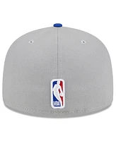 Men's New Era Gray, Royal Golden State Warriors 2023 Nba Draft Two-Tone 59FIFTY Fitted Hat