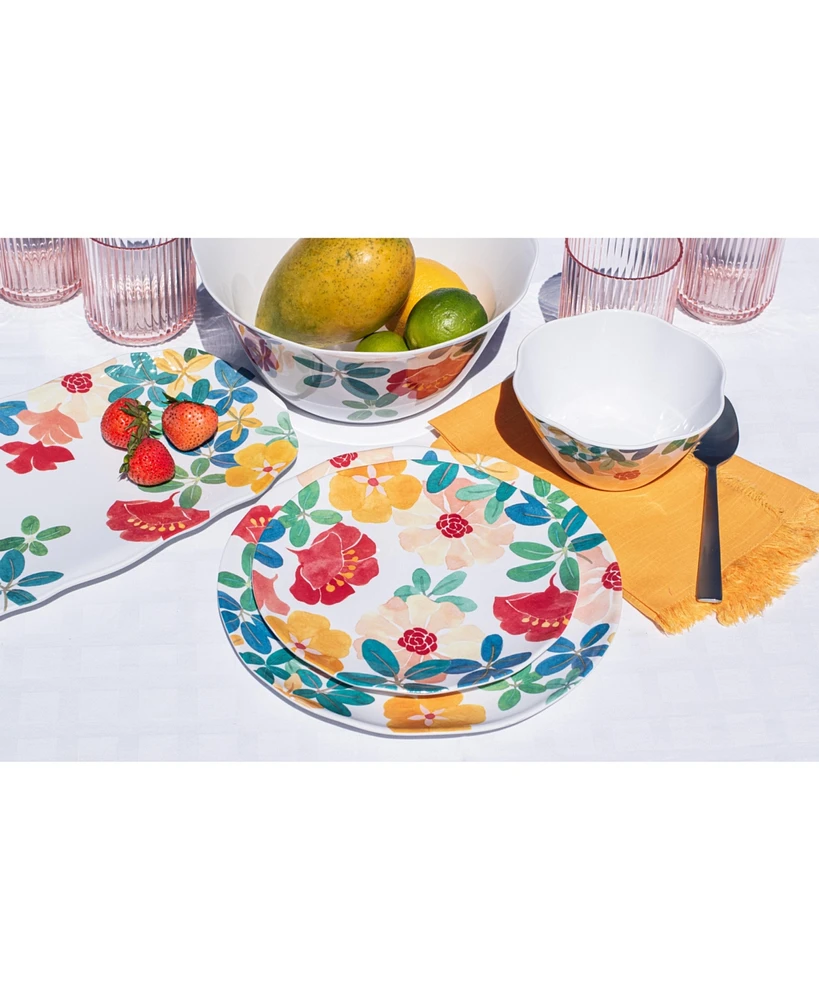 TarHong Audrey Floral Salad Plates, Set of 6