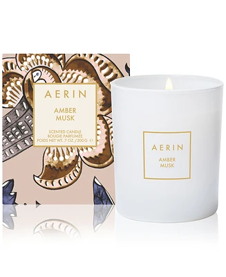 Aerin Amber Musk Scented Candle, 7 oz.