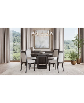 Tivie Pc Dining Set (Round Table + Chairs