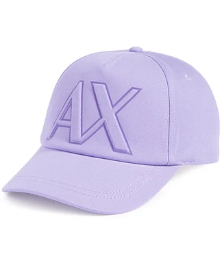 A|X Armani Exchange Men's Large Logo Baseball Cap