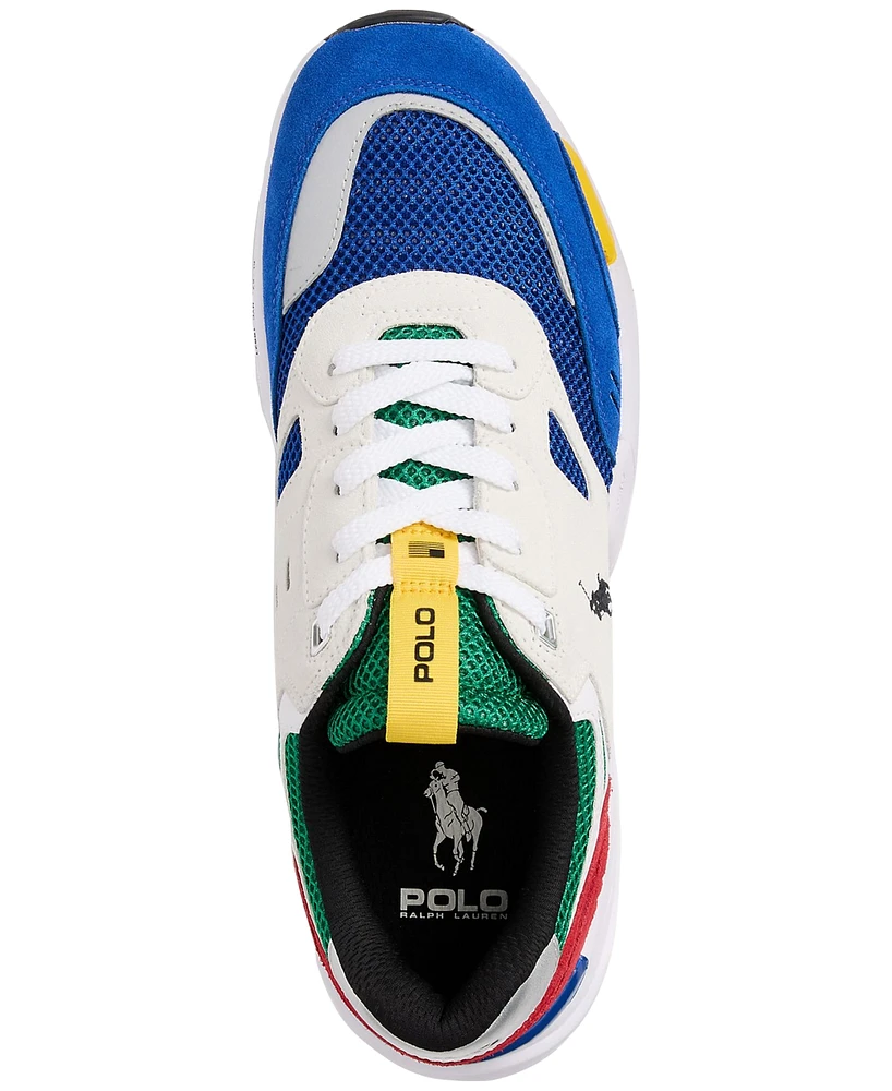Polo Ralph Lauren Men's Jogger Color-Blocked Sneakers