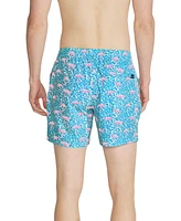 Chubbies Men's The Domingos Are For Flamingos Quick-Dry 5-1/2" Swim Trunks