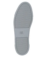 Frye Women's Ivy Court Low Lace Up Leather Sneakers - Steel Blue