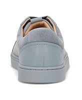 Frye Women's Ivy Court Low Lace Up Leather Sneakers - Steel Blue