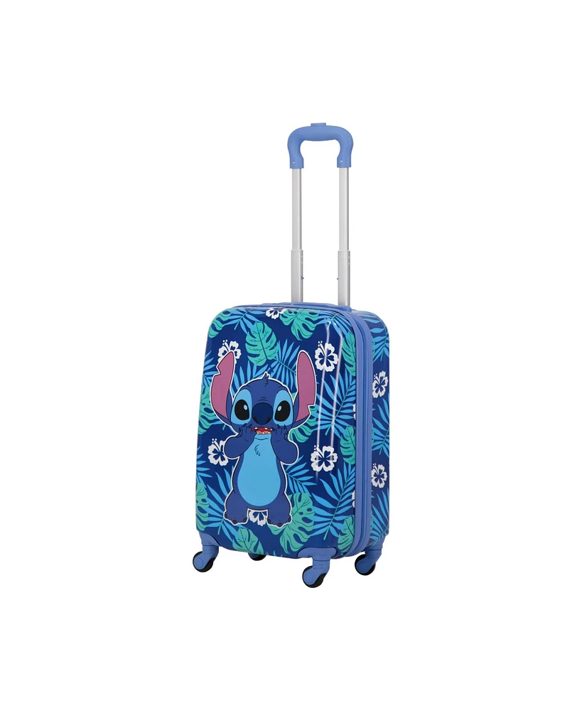 Disney Ful Stitch Tropical Leaves Kids 21" Luggage