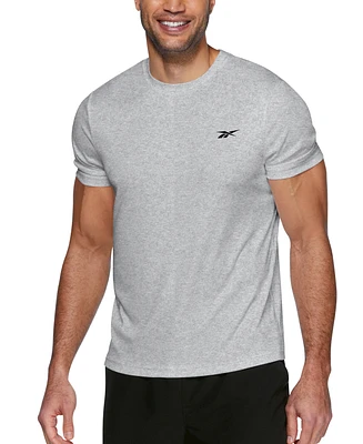 Reebok Men's Quick-Dry Logo Swim T-Shirt