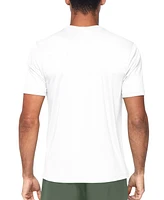 Reebok Men's Quick-Dry Logo Swim T-Shirt