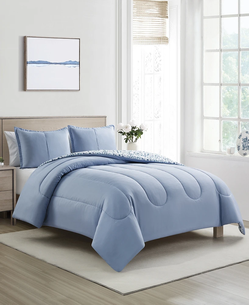 Sunham Julia 3-Pc Comforter Set, Created for Macys