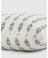 ienjoy Home Leaves Line Patterns Decorative Pillow, 20" x 20"