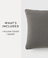 ienjoy Home Stitch Knit Decorative Pillow, 20" x