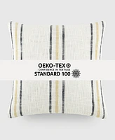 ienjoy Home Striped Yarn Dyed Decorative Pillow, 20" x