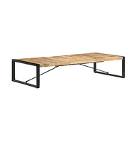 Coffee Table 70.9"x35.4"x15.7" Rough Mango Wood