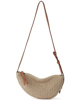 The Sak Tess Crochet Mini Crossbody Sling Bag