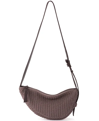 The Sak Tess Crochet Mini Crossbody Sling Bag