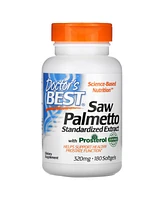 Doctor's Best Saw Palmetto Standardized Extract 320 mg - 180 Softgels - Assorted Pre