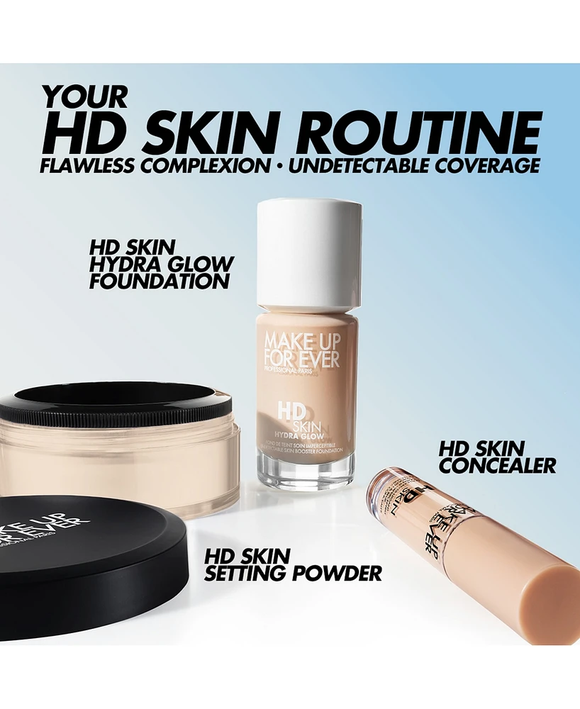 Make Up For Ever Hd Skin Hydra Glow Skincare Foundation With Hyaluronic Acid