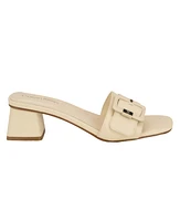 Calvin Klein Women's Ariella Slip-On Square Toe Dress Sandals