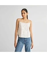 Embroidered Camisole Top