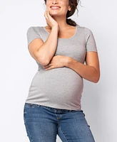 Seraphine Women's Maternity Nursing T-shirts, Twin Pack