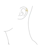 Bling Jewelry Helix Climber Crawler Snake Serpent Clip On Wrap Wire Cartilage Lobe Ear Cuff Earrings Men Non Pierced Ear Gold Plated Sterling Silver P