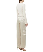 French Connection Women's Choletta Pull-On Cargo Trousers