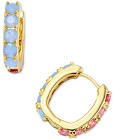 Kendra Scott Small Mixed Stone Huggie Hoop Earrings, 0.65"