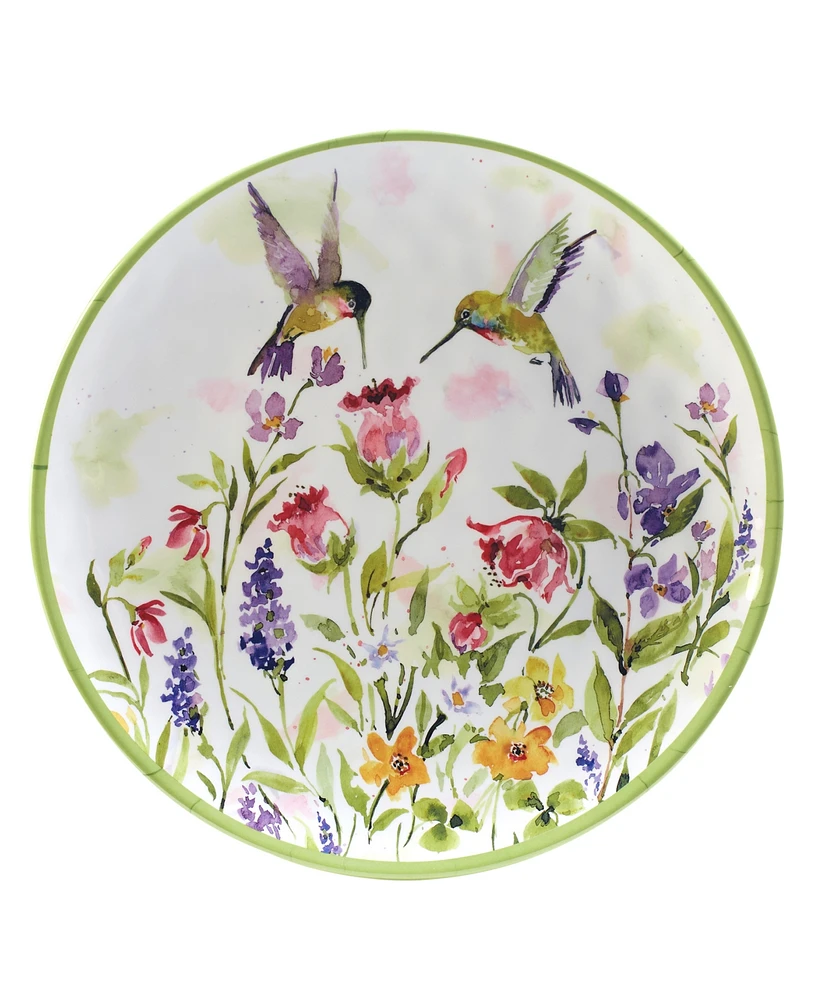 Certified International Hummingbirds 2 Pc Platter Set, Service For 2