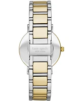 kate spade new york Women's Gramercy Three-Hand Two-Tone Alloy Watch 38mm, KSW9015 - Two