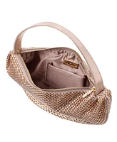 Nina Half Moon Crystal Netting Bag