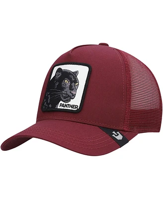 Men's Goorin Bros. Maroon The Panther Trucker Adjustable Hat