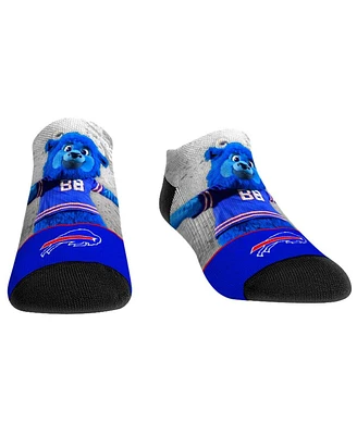 Men's and Women's Rock 'Em Socks Buffalo Bills Mascot Walkout Low Cut Socks