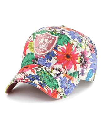 Women's '47 Brand Natural Las Vegas Raiders Pollinator Clean Up Adjustable Hat