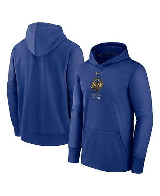 Men's Nike Royal Seattle Mariners City Connect Practice Performance Pullover Hoodie