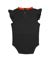 Baby Boys and Girls Fanatics Black, Gray Baltimore Orioles Two-Pack Fan Bodysuit Set