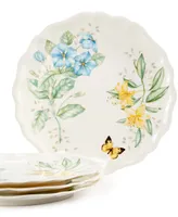 Lenox Butterfly Meadow Set of 4 Melamine Dinner Plates