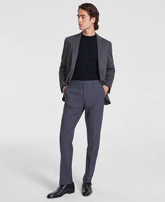 Calvin Klein Men's Slim-Fit Solid Dress Pants