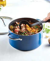 Farberware Style Aluminum 6 Quart Nonstick Stock Pot with Lid