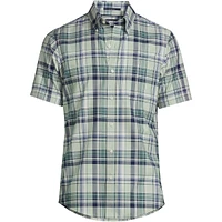 Lands' End Men's Short Sleeve No Iron Twill Shirt